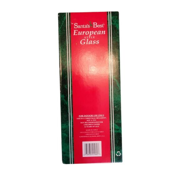 Vintage 1996 Santa's Best European style glass Mouth Blown Mrs Clause 7" Christm - Picture 5 of 7